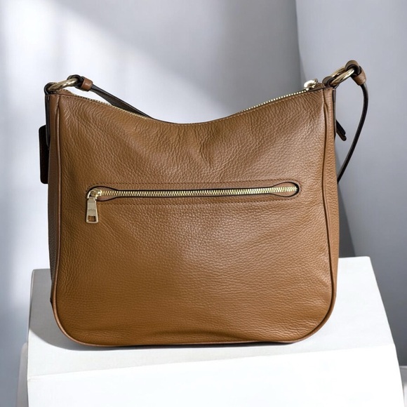 Authentic Coach Ellie Tan Leather Shoulder Bag - Picture 4 of 14